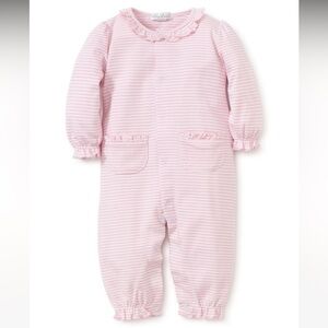 Kissy Kissy Pink Striped Footie